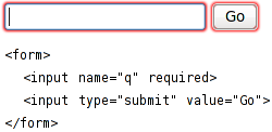 default appearance of required fields in Firefox